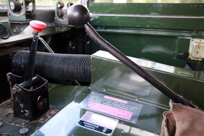 Illustration for article titled What It's Like Driving This Military-Only Forward Control Land Rover 101